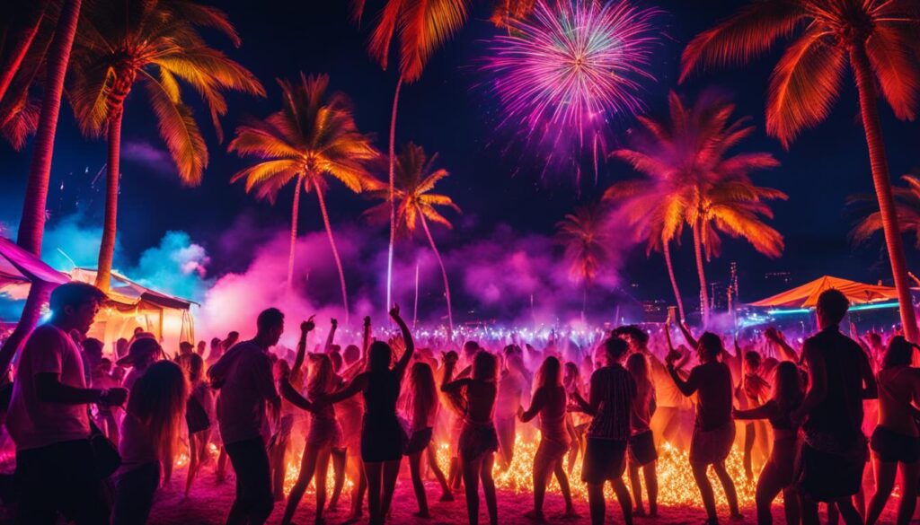 Ibiza beach party Ibiza beach party