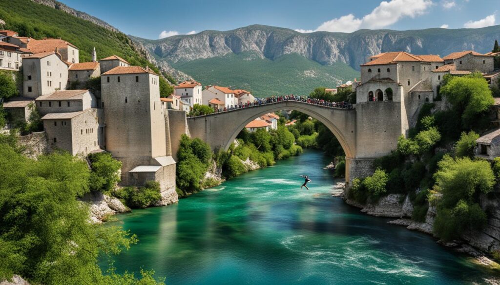 Mostar Bridge Jump Mostar Bridge Jump