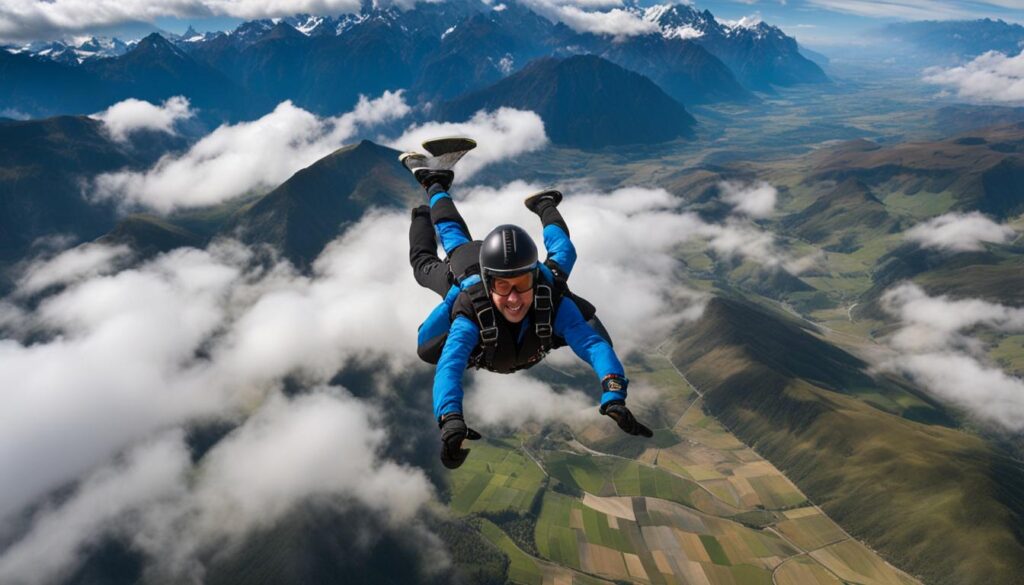 Skydiving