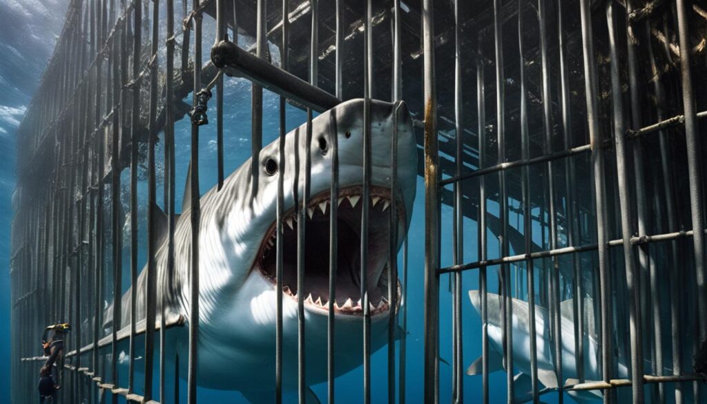 cage diving