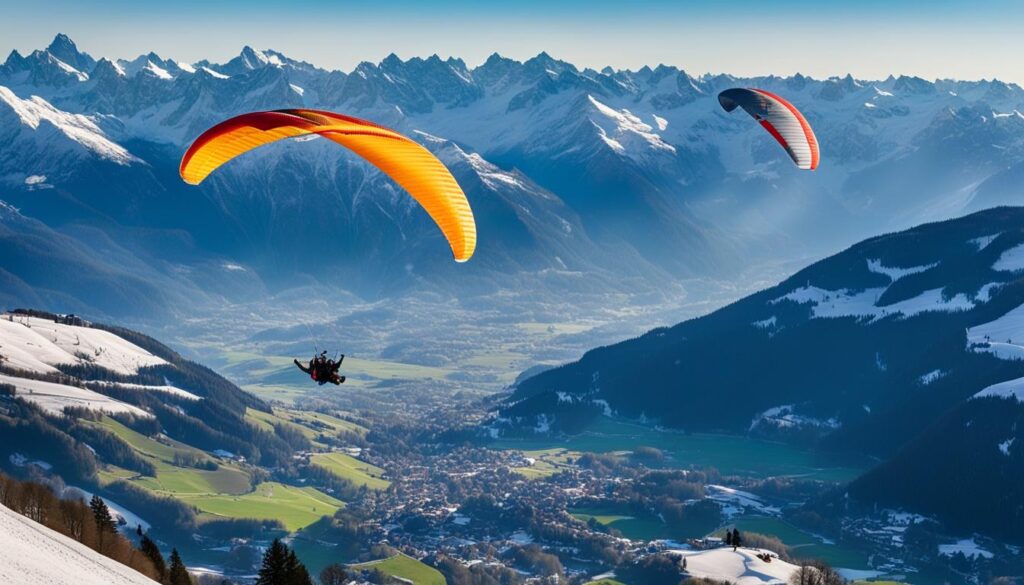 paragliding in Switzerland paragliding in Switzerland