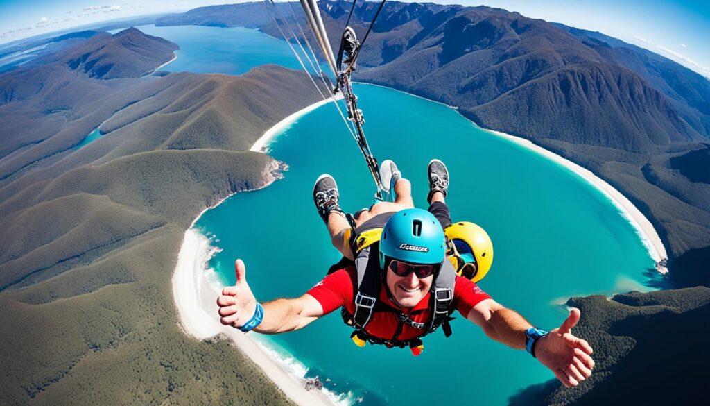 skydiving in Australia