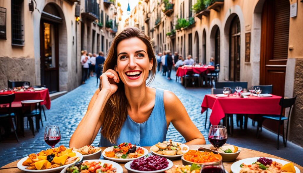 Dining alone in Barcelona Dining alone in Barcelona
