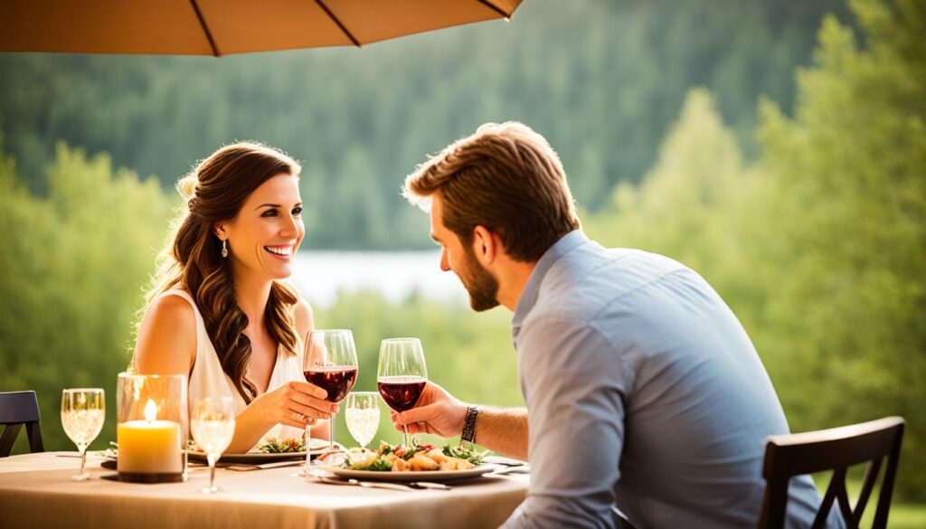 romantic outdoor getaways